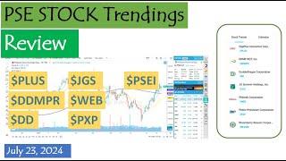 PSE Stock Trendings Review: July 23, 2024