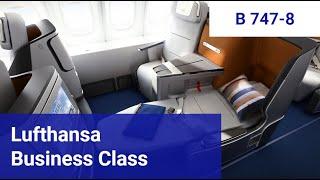 Lufthansa 747 business class