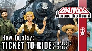 Ticket to Ride: Rails & Sails – The Rules