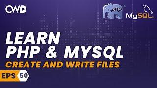 How to create and write files | PHP for beginners | Learn PHP | PHP Programming | Learn PHP in 2020