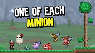 Terraria, but you can only use ONE of each Minion...