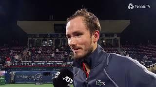 Daniil Medvedev - Post Match Interview - QF - 2023 Dubai Duty Free Tennis Championships