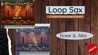 loop sax (library) tenor e alto  ( a Maior library grátis do Brasil)