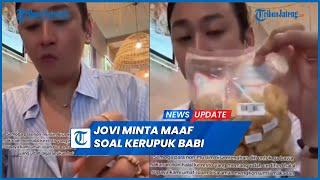 Viral Selebgram Jovi Adhiguna Makan Kerupuk Babi di Restoran Halal Berujung Maaf