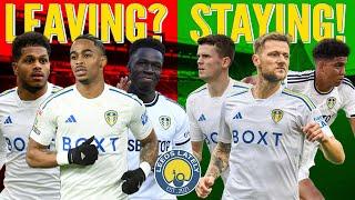 WHO is LEAVING LEEDS and who is STAYING this TRANSFER WINDOW?! LEEDS NEWS!