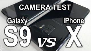 Camera Test - Samsung Galaxy S9 VS iPhone X