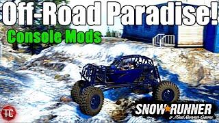 SnowRunner: MUST HAVE CONSOLE MODS! Custom Crawler & Beautiful MAP! Xbox/PS4/PS5