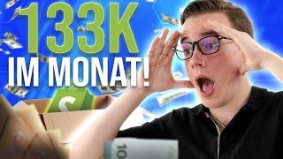 133.000€ in einem Monat mit Dropshipping: So hat's funktioniert