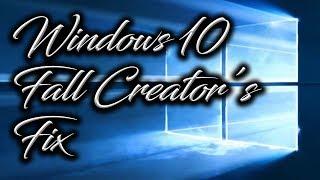 Low FPS and Stutter Fixed After Fall Creator's Update // How to Reinstall Windows