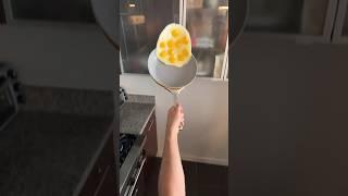 Smooooothest egg flip ever #egg #cooking #eggs #food