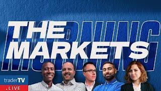 The Markets: MorningJune 27- Live Day Trading $NVDA $MU $DJT $LEVI $WBA $AMZN (Live Streaming)