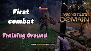 MONSTERS DOMAIN- First Combat Encounter - Training Grounds @Madkiller