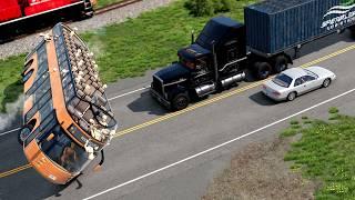 Tour Bus Accidents 4 | BeamNG.drive