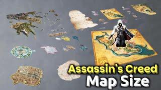 Assassin's Creed Map Size Comparison 2024