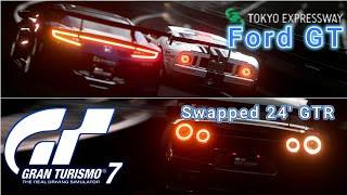 GT7 Tokyo Expressway 600 Money Grind Build Ford GT and Swapped '24 GTR V 1.54