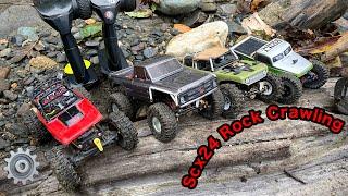 Scx24 rock crawling competition (1/24 scale rc rigs) presented by OKOM