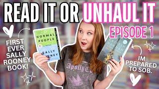 Read It or Unhaul It  | reading through my entire physical tbr (200+ books!)