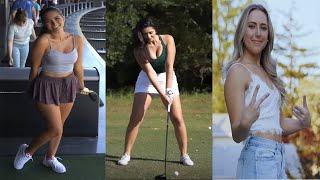 NEW TIKTOK TREND | PRETTY LADIES AT THE TOP GOLF | HERmosa