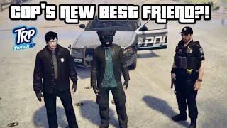 CRIMINAL BEFRIENDS THE COPS WHILE ROBBING STORE! - GTA 5 Roleplay | TwitchRP