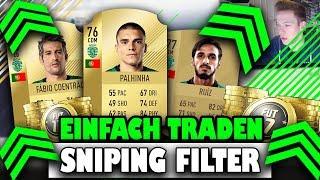 FIFA 18: TRADING TIPPS  GOLD SNIPING FILTER !!  | 30k pro Stunde  | DEUTSCH