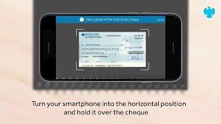 The Barclays app | How to pay in a cheque