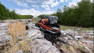 CFMOTO Z FORCE 800EX Rock crawling!!