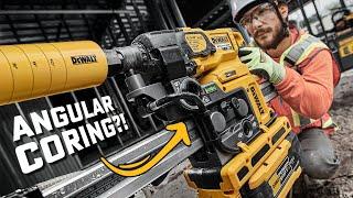 Concrete Coring Made Easy – DeWalt 60V MAX Core Drill | WOC 2025