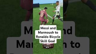 Ronaldo Bicycle SKILL GOAL with Messi and Marmoush | FC25  #fc25 #gameplay  #skillmoves