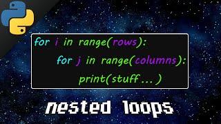 Python nested loops 