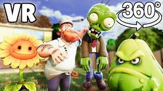 VR 360° Plants vs Zombies Animation