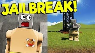 JAILBREAK ESCAPE CHALLENGE IN LEGO CITY! - Brick Rigs Multiplayer Gameplay - New Police Jailbreak