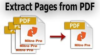 How to extract pages from a PDF File in Foxit PhantomPDF