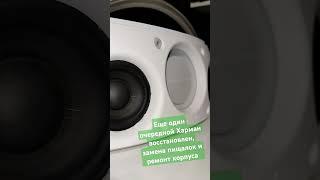 Восстановление harman kardon go play, замена пищалок, ремонт корпуса