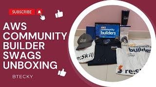 AWS Community Builders Program 2023 || Swags Kit Unboxing || Must Watch