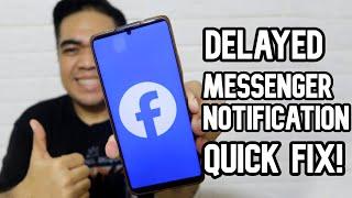 How to Fix Facebook Messenger Delayed Notifications Issue on Huawei phone 2024!