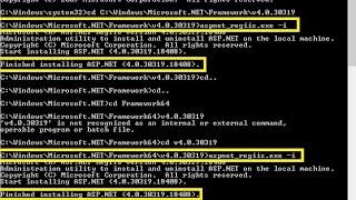 How to Register/enable .net framework 4.0, How to register former using CMD #dotnet #.net #enable