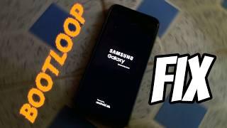 how to fix Samsung phone stuck on logo (boot issue)