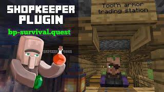 Minecraft - BP Survival  Shopkeepers tutorial (Shopkeepers plugin)