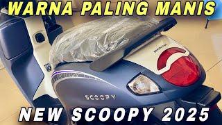 SCOOPY 2025 FASHION BLUE WARNANYA MANIS BANGET