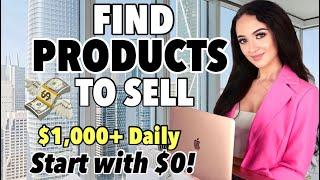 How To Find WINNING Products To Sell Online (Dropshipping & E-commerce!)