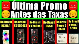 Última Promoção do AliExpress Antes das Taxas! 