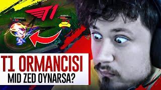 T1 ormancısı Oner orta koridorda Zed oynarsa