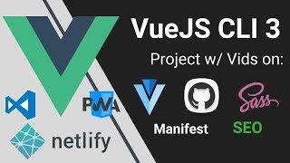 VueJS CLI 3 Full Project #1 - Introduction