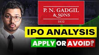 P N Gadgil Jewellers IPO | PN Gadgil IPO | Apply or avoid? | Vibhor Varshney |  #trading #ipo #stock