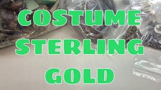 Jewelry Sale! Costume, Sterling & Gold!