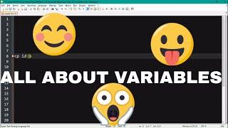 Variables #1 Basics of JavaScript Series  (Beginners)