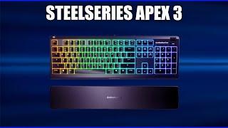 Игровая клавиатура SteelSeries Apex 3