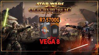 AMD Ryzen 7 5700G | Star Wars The Old Republic | Vega 8 | Benchmark | APU Test