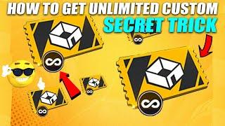 How To Get Unlimited Custom Room Card In Free Fire | Secret Trick | #Shorts #Short |Jaswant FreeFire