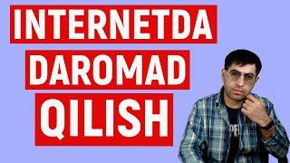 Internetdan Daromad Qilish. Youtubedan Daromad Qilish #InternetdanDaromadQilish #YoutubdaKanalOchish